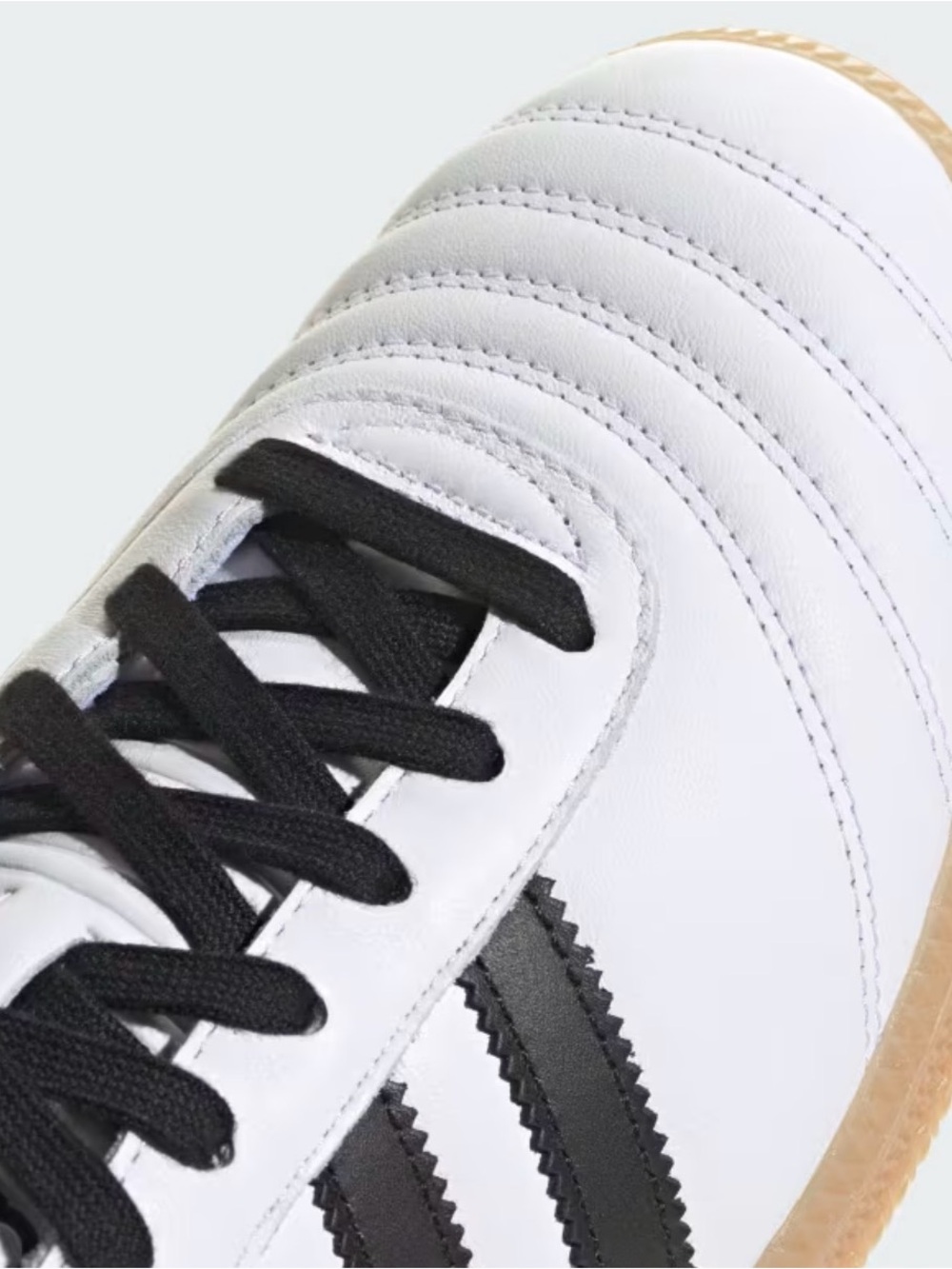 adidas Samba White Black Gum Sneakers - Picture 9 of 10